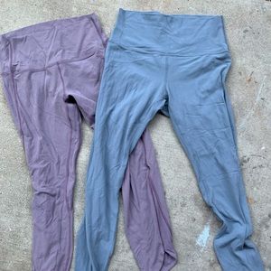 Lululemon Leggings, Two Pairs, size 8